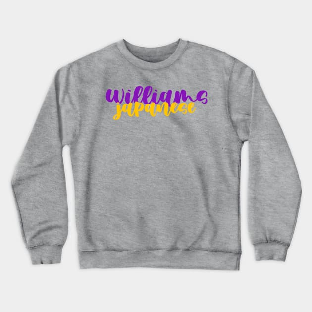 williams college japanese Crewneck Sweatshirt by laurwang